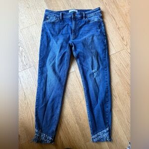 KanCan Distressed Blue Skinny Jeans